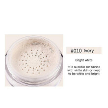 (01 Ivory) Moisturizing Face Loose Powder Mineral 3 Colors Waterproof Matte Setting Finish Makeup Oil-control Professional Women's Cosmetic