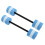 Float Barbells 2PCS Household Blue Thickening 2