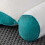 (coffee4060800g) Ergonomic Goose Down Pillow Sleep Enhancing Cervical Support Goose Down Pillow Tw 5