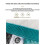 (coffee4060800g) Ergonomic Goose Down Pillow Sleep Enhancing Cervical Support Goose Down Pillow Tw 2