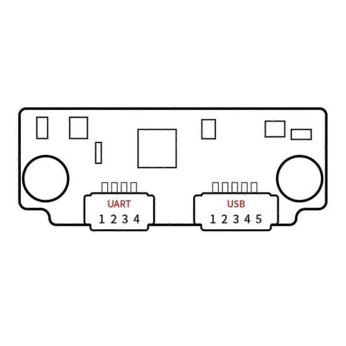 FM225 3D Face Recognition Module DC5.5V-9V Live Detection UARTandUSB Communication Interface(B) 2