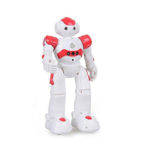 (Red)Remote control robot toy dancing electric intelligent robot remote control dancing robot