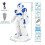 (Red)Remote control robot toy dancing electric intelligent robot remote control dancing robot 4