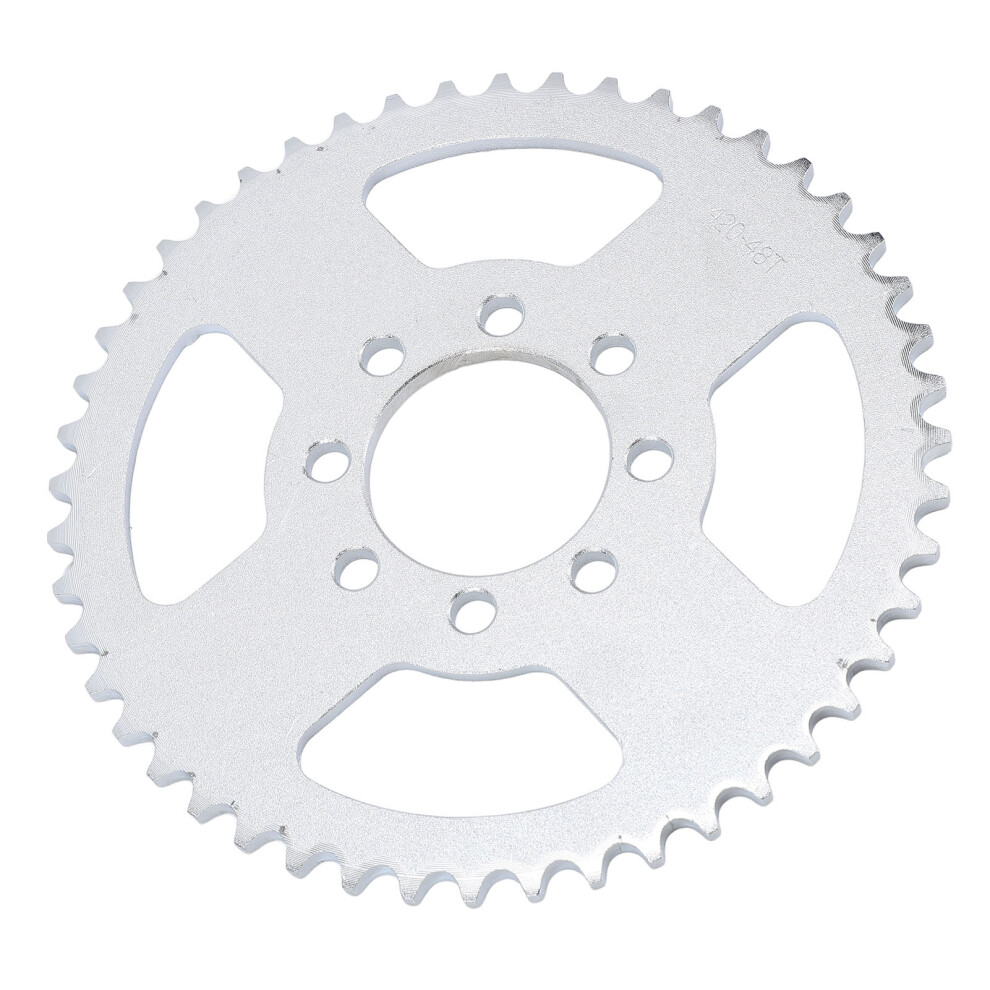 48T 8 Hole Steel Alloy Chain Sprocket For 212Cc Go Karts & Trikes 8081330153156