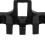 2Pcs Badminton Stringing Racquet Load Spreader 15