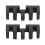 2PCS Badminton Stringing Racquet Load Spreader 1