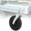 8in TPE Rubber Front Trolley Wheel 75kg Load Solid Non-Slip 7