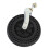 8in TPE Rubber Front Trolley Wheel 75kg Load Solid Non-Slip 1