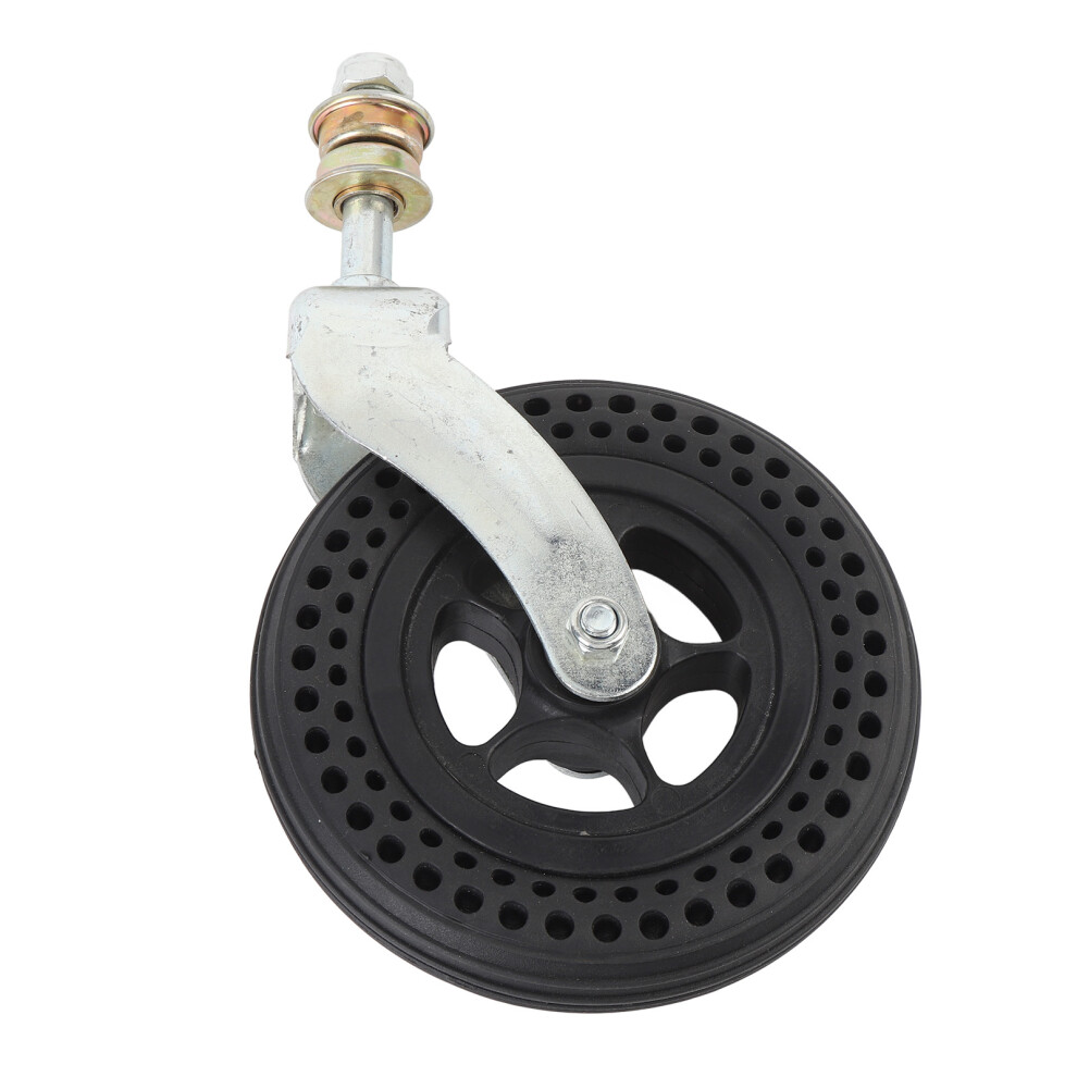 6 Inch Tpe Rubber Caster Wheel 75Kg Load Swivel Replacement For Cart 8341330155476