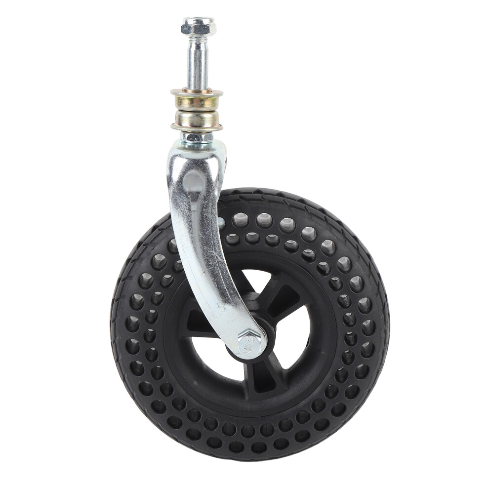 7 Inch Tpe Rubber Caster Wheel, 75Kg Load, Non Slip Replacement 5051330155583