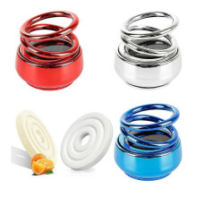 (3 types and other, 1) Portable Kinetic Mini Solar Aromatherapy Auto Rotating Double Ring Car Home