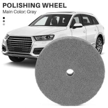 150mm Dia 25mm Thick 180 Grit Fiber Wheel Polishing Buffing Disc Tw