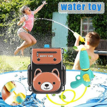 (Taurus) Backpack Water Guns Squirt Gun Water Toys For Kids Summer Swimming Pool