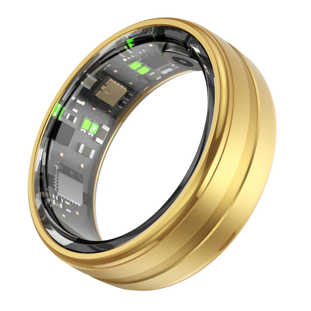 Aluminum Bluetooth 5.1 Smart Health Tracker, 5Atm Rainproof, Sleep & Sports Modes, Type 12 Gold 8431330157942