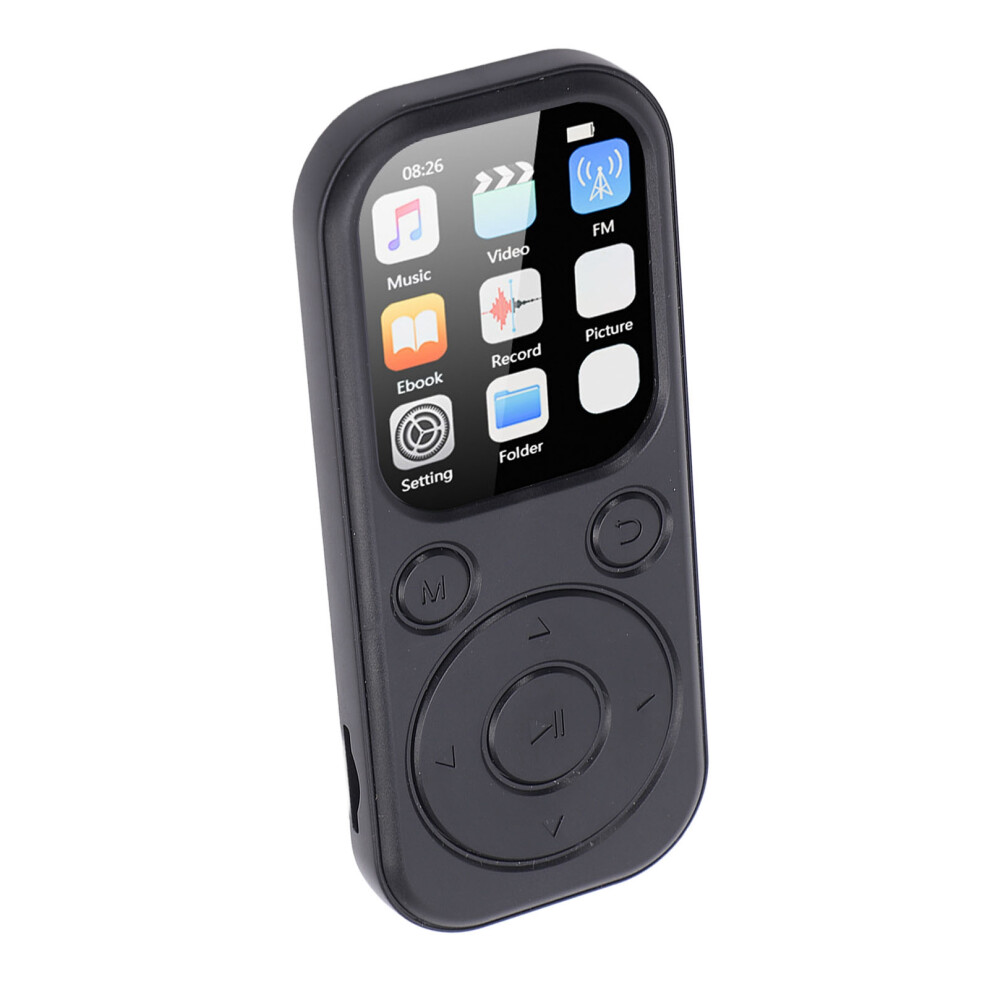 Bluetooth 5.4 Mp3 Player 128Gb Support 2.01 Inch Ips Screen Black 9471330157909