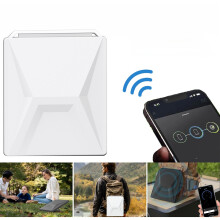 Satellite Dish Shockproof Rainproof Silicone Protective Case – White