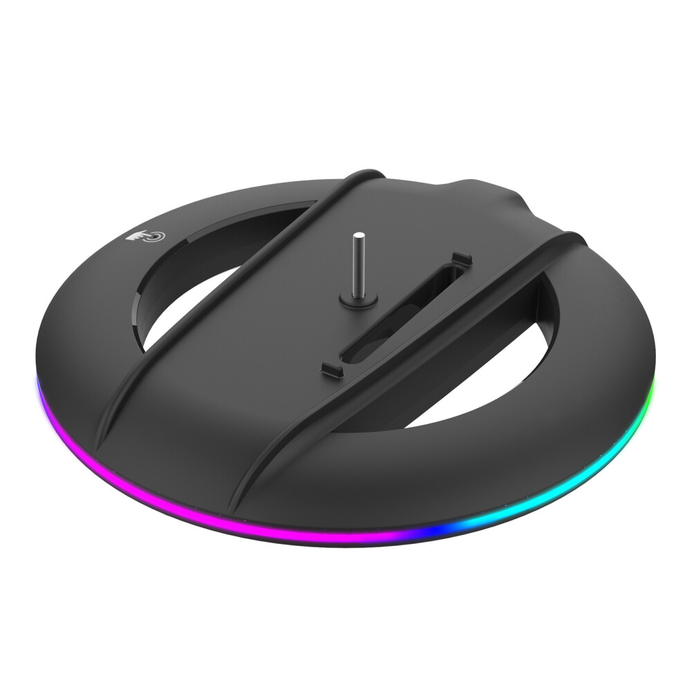 Vertical Stand For Slim Console With 14 Rgb Modes, 165X165x20mm Light/Black 7601330158602