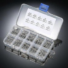100pcs 5x20mm Verre Rapide Coup Tube Amp Kit Fusibles Assortis 0.2a 1a 2a 3a 0.5a 5a 8a 10a 15a 20a