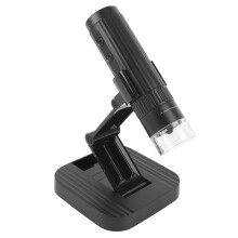 Digitales Mikroskop 50x-1000x, 700mAh, 1080P, Schwarz