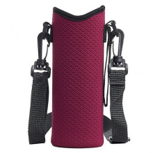 (Wine Red) Water Bottle For Carrier Water Bottle Sling Bag Water Bottle For Case For Women