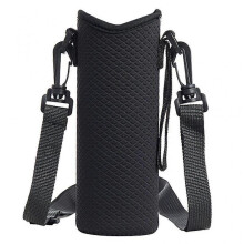 (Black) Water Bottle For Carrier Water Bottle Sling Bag Water Bottle For Case For Women