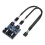 Usb 2.0 Adapter Converter Usb Adapter 9pin Internal Usb Hub Port Multiplier 1