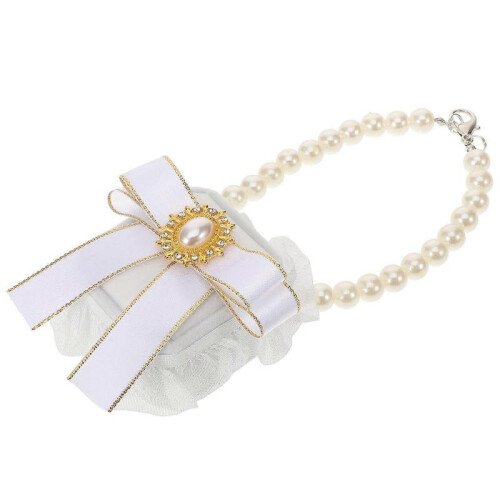 Mini Jewellery Box for Pet Dog Wedding Ring Storage Box Polyester 1Pcs 2