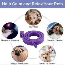 dog calming collar, dog calming collar, calming collar, anti-anxiety collar with adjustable size