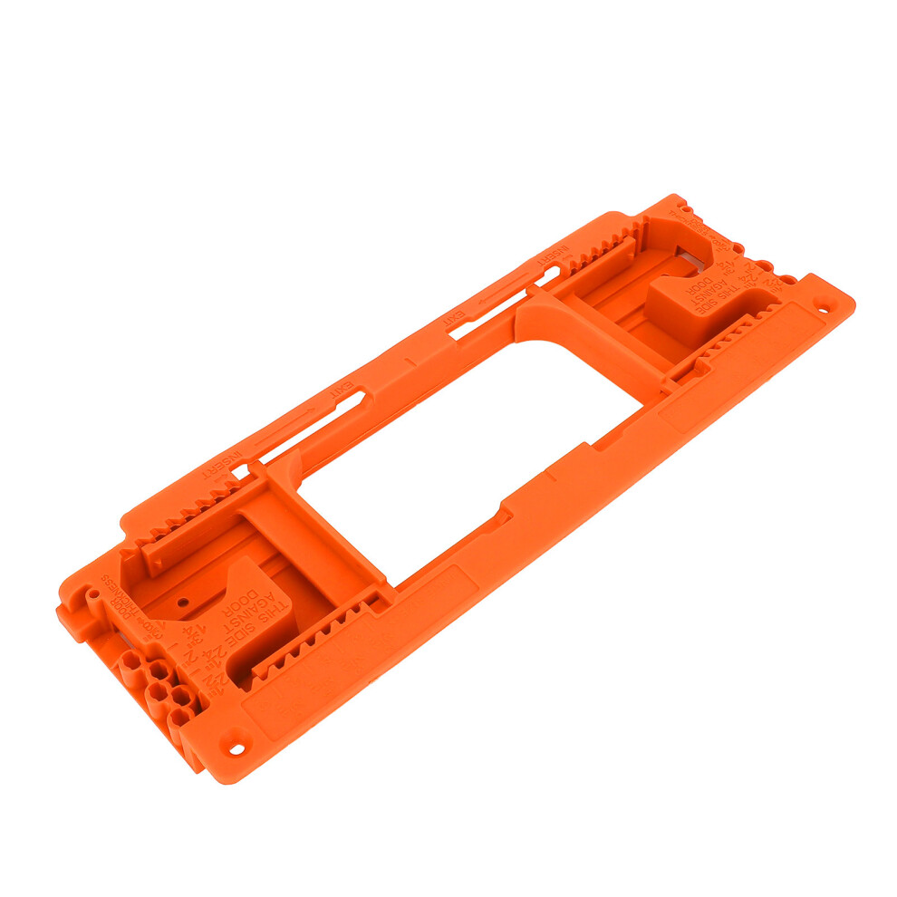 Door Hinge Locator Jig Kit For 2.5-6 In Hinges, 1.38-2.5 In Doors 7601330162753