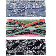 Boho Headbands Criss Cross Headband Headpiece Bohemia Twist Head Wrap Vintag