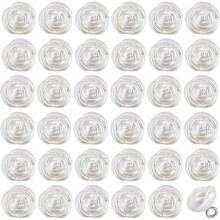 2025 Latest Model 1 box 50 pieces rose flower pearl buttons white decoration artificial pearle