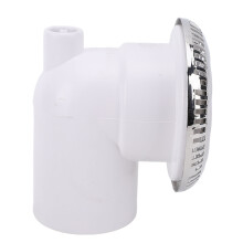 Detachable 304 Stainless Steel & PVC Bathtub Jet Nozzle for SPA Pool, 102x90mm