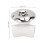 3/4-Zoll Badmassage-Düse - 93  85 mm, Silber 2