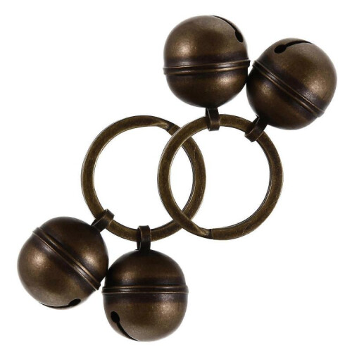 Collar Bells Pet Diy Charms present Giving Copper 5X5X2CM 2Sets 2