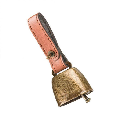 Iron Pet Bell Cattle Sheep Decorative Training Simple Round 9.00X3.50X3.50CM 1Pack 2