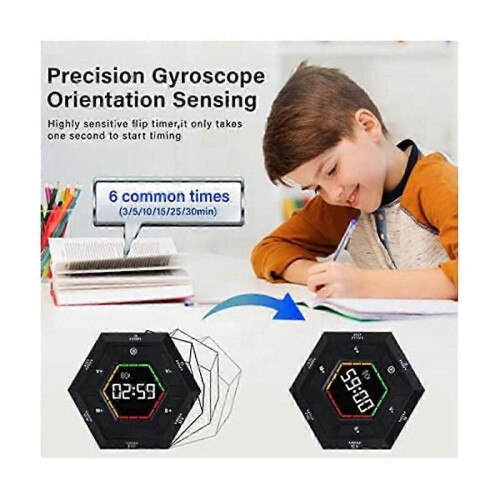 Pomodoro Timer, Productivity Timer,3, 5, 15, 30, 45, 60 Minute Preset Smart Countdown Timer, Time M 2