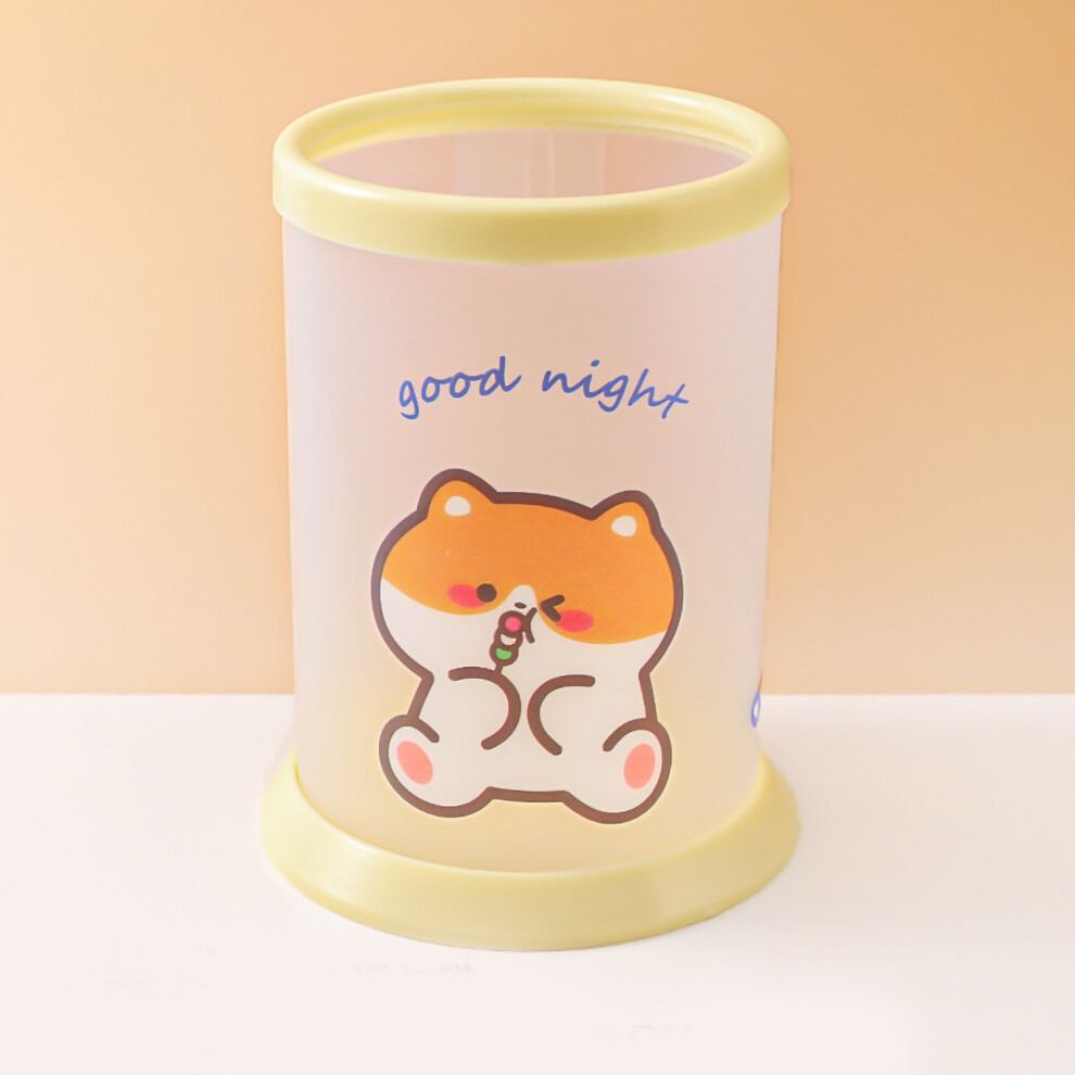 Folding Pen Holder Cute Cartoon Round Folding Pen-image-OPC-PJ77BMF-NEW