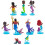Disney Juniors Ariel Deluxe figuurspeelset 4