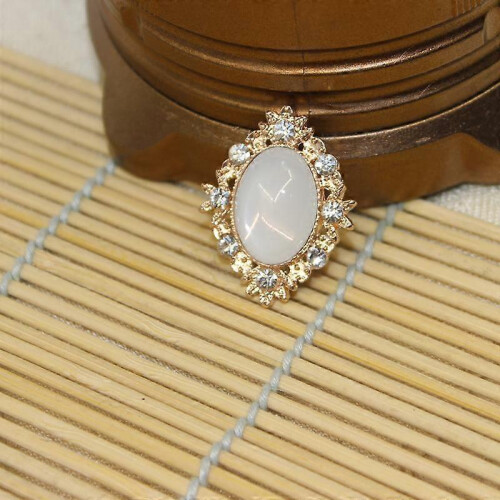 20pcs Crystal Gemstone Button Cabochons Flatback DIY Card Making Decoration 1
