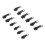 24 Pcs Metal Zipper Slider Replacement Kit for Jackets Coats, 3 Sizes 15
