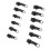 24 Pcs Metal Zipper Slider Replacement Kit for Jackets Coats, 3 Sizes 11
