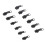 24 Pcs Metal Zipper Slider Replacement Kit for Jackets Coats, 3 Sizes 14