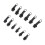 24 Pcs Metal Zipper Slider Replacement Kit for Jackets Coats, 3 Sizes 7