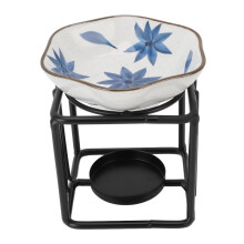 Black Iron Art Aromatherapie-Brenner, Keramik/Metall