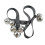 1pcs Dog Doorbell 1