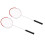 2Pcs Badminton Racket Alloy Ultra Light Sports 3