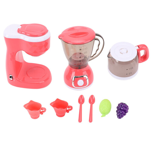 Kinder-Kaffeemaschine & Mixer Spielset - ABS, 2x AA 1