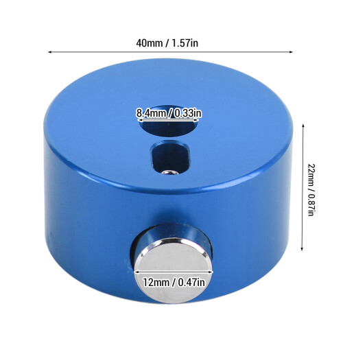 Aluminum Alloy Drum Cymbal Quick Release Cap 40mm Blue 1