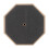 8 Inch Rubber Silent Drum Practice Pad with 2 Pairs Drumsticks – Orange 11