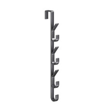 (Gun Ash)Versatile No Drilling Hanging Storage Solution with Charm Lovely Stylish Designs Portable Accessory for Household Use Gun Ash